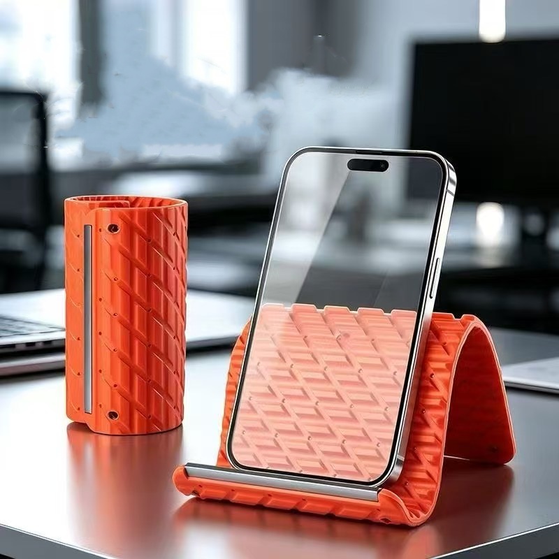 Taco Stand Holder - Flexibler Tragbarer Telefonständer aus Silikon für