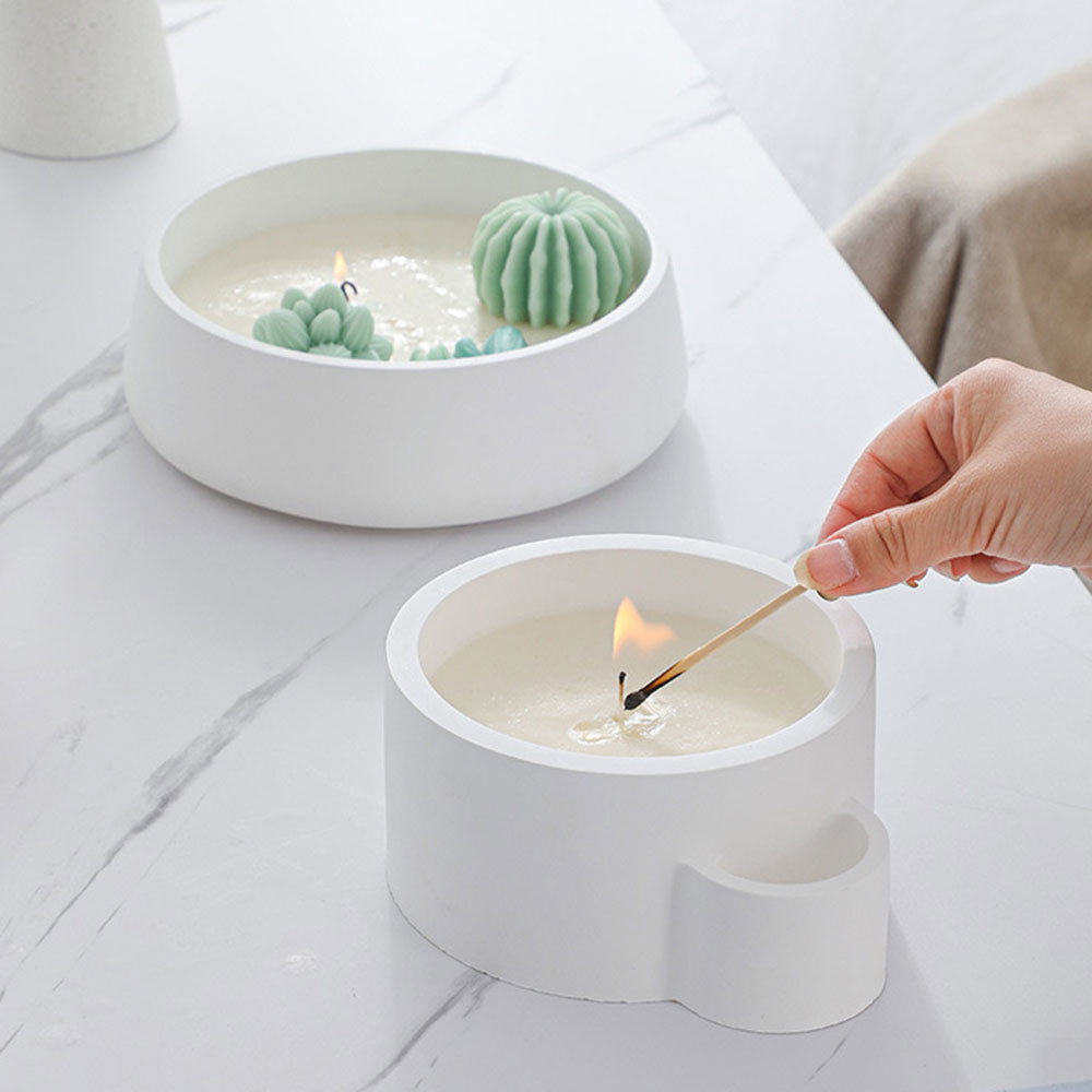 Halbkugelförmige Zement Kerze  – Potsticker Mold Bewertung und Preis