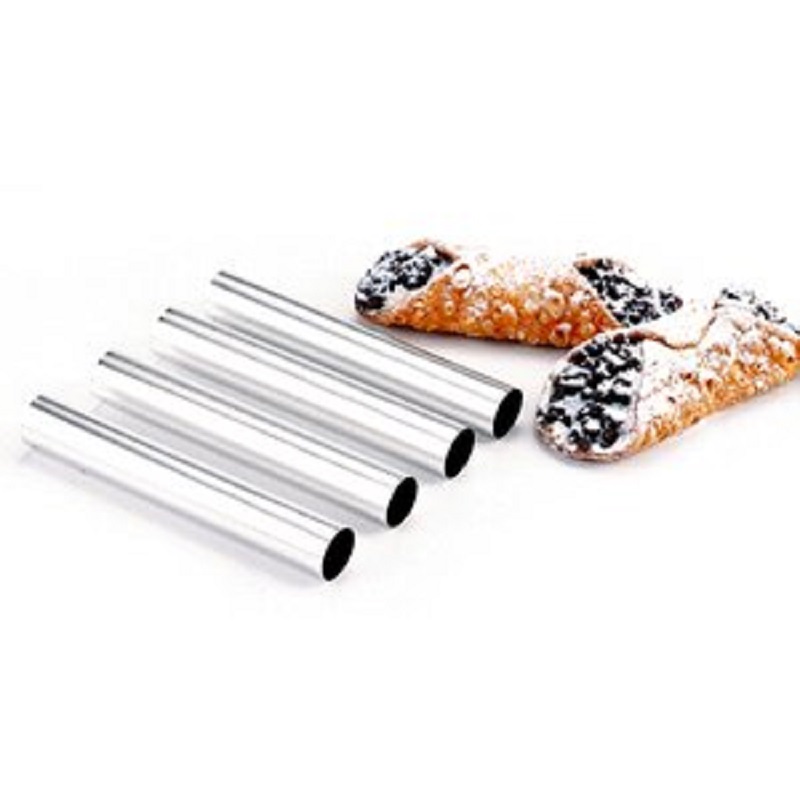 Alluminum Cannoli Formen, 4 ro – Danish Pancake Pan Bewertung und Preis