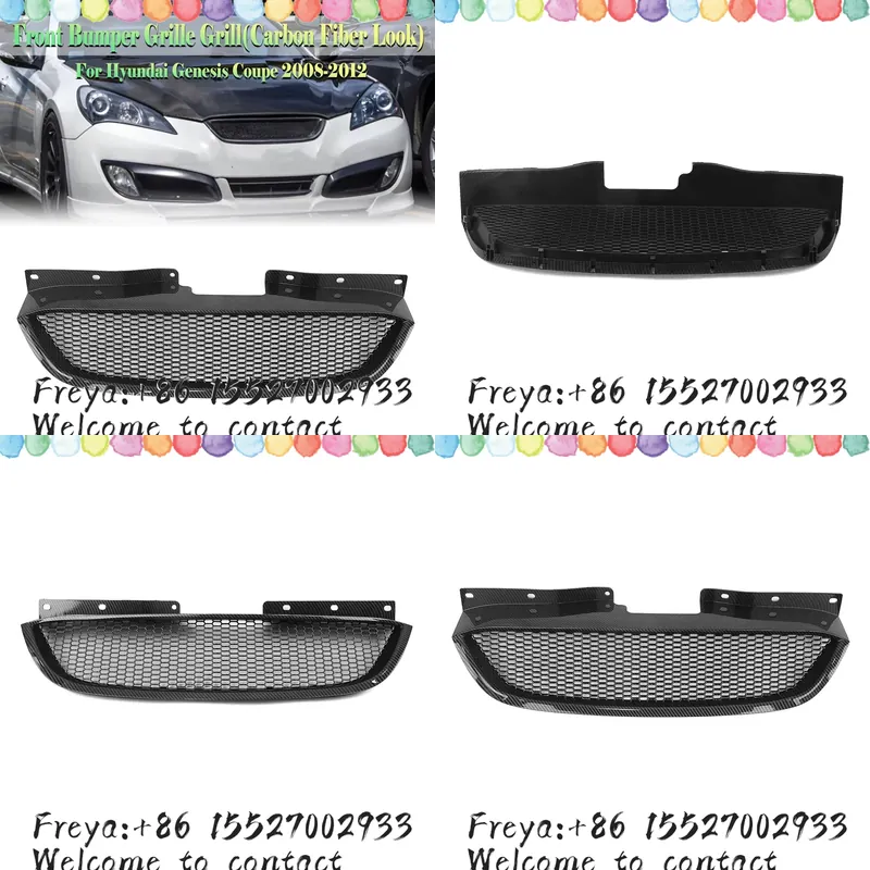 Frontgrill für Genesis Coupe 2 – Crepe Pan Carbon Bewertung und Preis