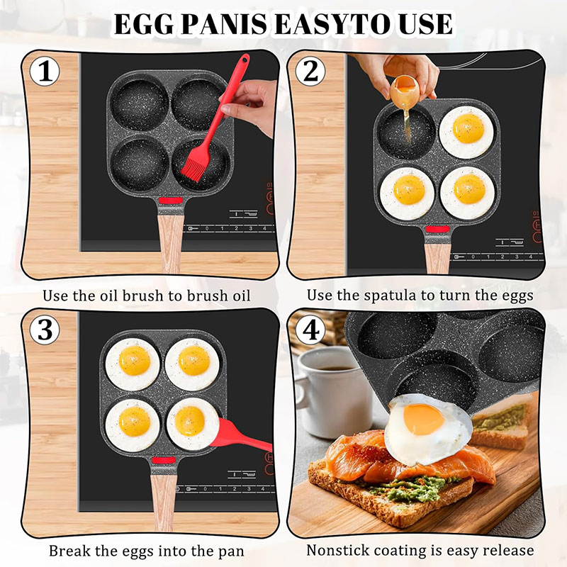 Bratpfanne für vertieftes Ei m – Egg Waffle Pan Bewertung und Preis