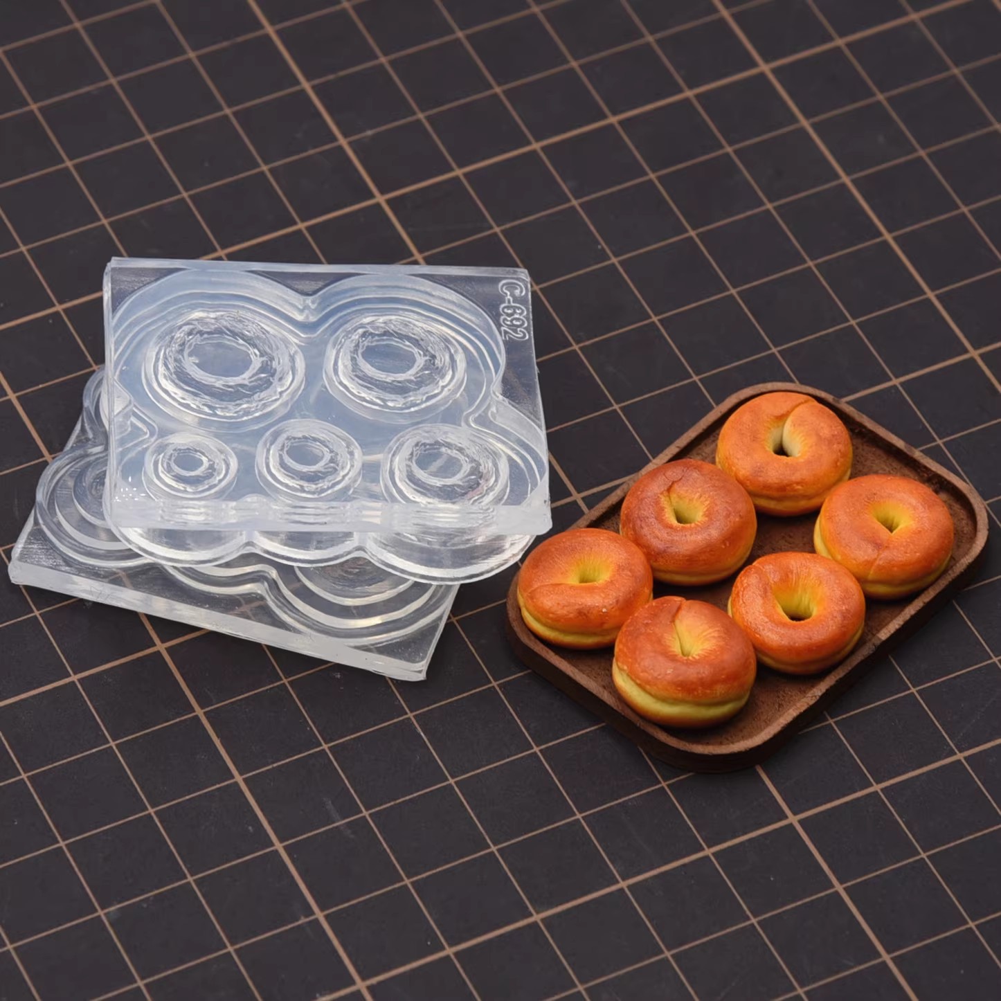 Polymer Clay Mini 3D Bagel Bro – Donut Mold Silicone Bewertung und Preis
